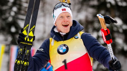 Biathlon: superpower of Johannes B in the Men's Sprint of Anterselva