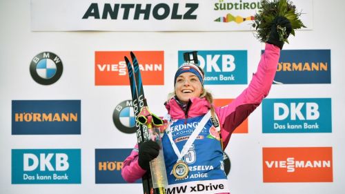 Biathlon: Marketa Davidova surprises everyone in the Sprint of Anterselva