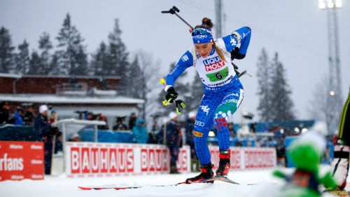 Biathlon: Women's Sprint of stersund LIVE! Start List and blue in the race