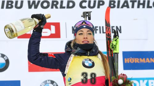 LIVE female pursuit! Dorothea Wierer looking for the double in Hochfilzen