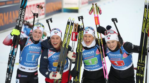 LIVE from Pokljuka for the women's relay: Norway for the third consecutive gold, Italy will play Wierer in the last fraction