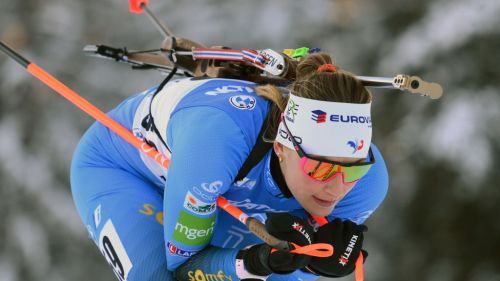 Justine Braisaz padrona di Lenzerheide, la francese firma la tripletta nella Mass Start, Vittozzi quarta con lo 