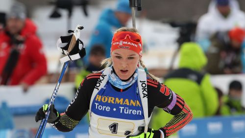 Denise Herrmann detta legge nella Sprint di Östersund, Lisa Vittozzi a un passo dal podio