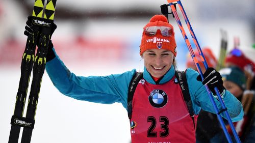Kuzmina fa il vuoto nella Sprint di Le Grand Bornand, quarta Lisa Vittozzi