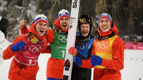 Historical gold for Norway in the jump trial