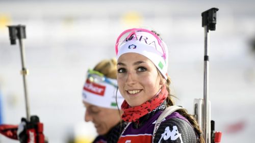 Presented the new biathlon center of Santo Stefano di Cadore