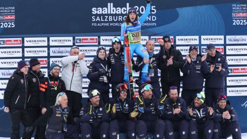 Völkl Gioco dei Podi 2024/25: l’oro di Brignone illumina Saalbach ed è “il centro” di questi mondiali