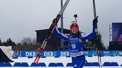 Dorothea Wierer strepitosa nell’Inseguimento di Oberhof, è seconda dietro a Kuzmina