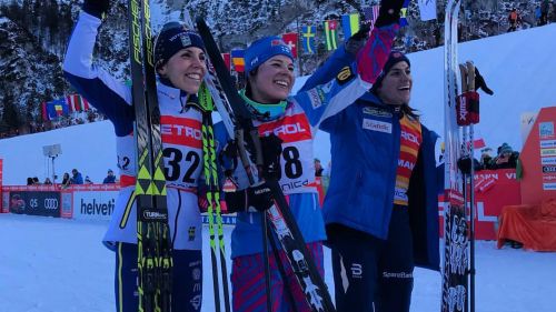 Pärmäkoski batte nel finale Kalla nella 10 Km in alternato di Planica
