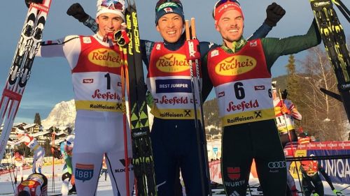 Akito Watabe trionfa nella prima tappa del Nordic Combined Triple