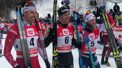 Dario Cologna si dimostra in forma olimpica e vince in scioltezza la 15 Km di Seefeld