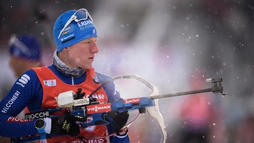 Lukas Hofer amazing in the pursuit of Tyumen, third behind Fourcade and Johannes B