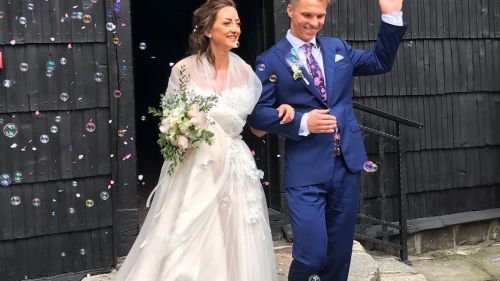 Biathlon: Monika Hojnisz and Maciej Starega celebrate the wedding