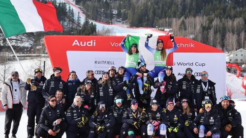 Völkl Gioco dei Podi 2024/25: pioggia di 'centri' a Kvitfjell, la sfera di cristallo è sempre più vicina