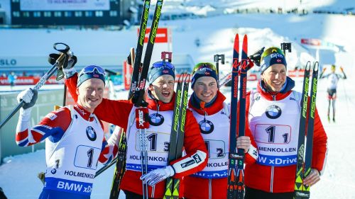 Norway wins the men's Oslo-Holmenkollen relay by dispersion