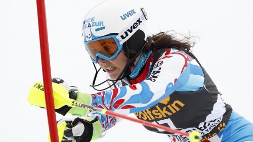 Nastasia Noens, forse in pista a Sestriere