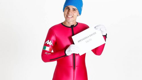 David Bresadola wins the first race of Coc in Wisla. capital performance for the Italian team