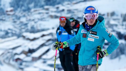 Mikaela Shiffrin precede Marta Bassino e Manuela Moelgg nella prima manche del gigante di Courchevel