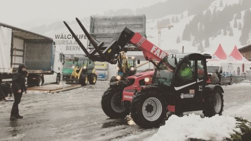 Frana ad Adelboden ma le gare sono confermate