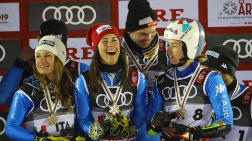 Lara Della Mea: "I attacked without thinking" Alex Vinatzer: "We put a lot of determination"