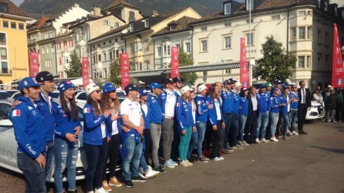 In Bolzano, Audi delivered the best FISI athletes last season