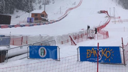 The male super-G of Bansko has been canceled