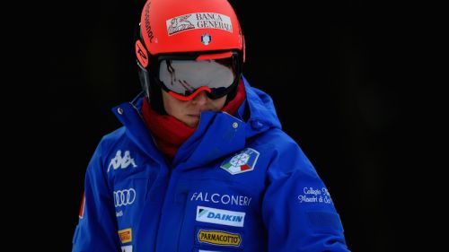 Federica Brignone leads Italy for the Plan de Corones World Cup giant
