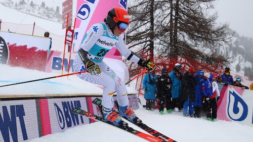 Nine blue World Cup in training in Pfelders