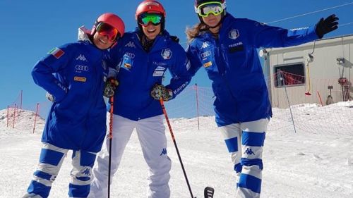Begin the Stelvio in excellent conditions the World Cup training sessions