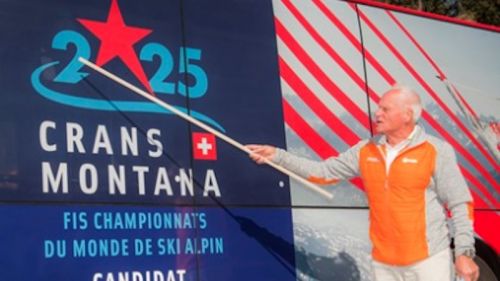 Presentation of the Crans-Montana application for the World Championships in 2025
