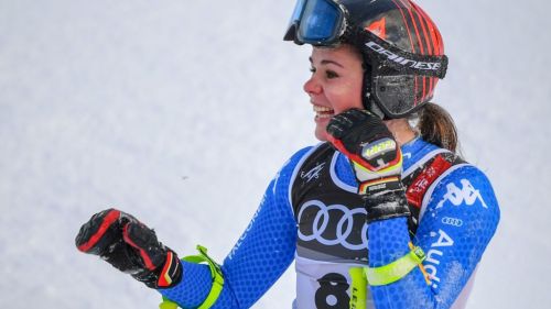 Nicol Delago: "I'm so happy" Sofia Goggia: "Vonn told me that I have to take his place"