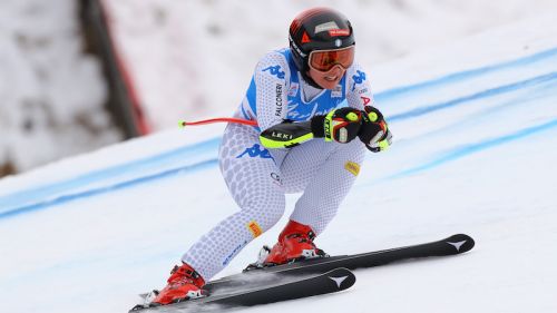 Seven blue for the Cortina d'Ampezzo races. The latest on Sofia Goggia