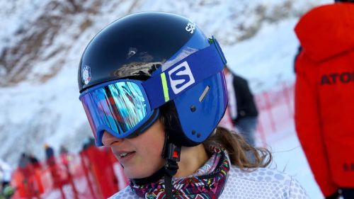 Lara Della Mea on the podium: second in Trysil slalom-2!