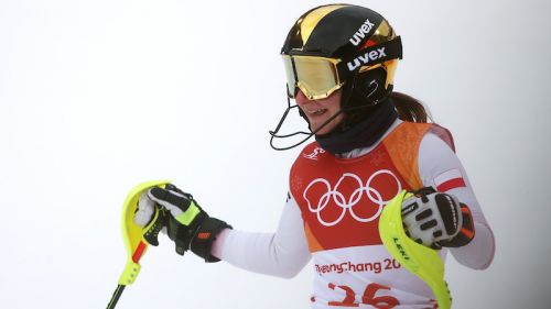 Maryna GÄ…sienica-Daniel wins the first of the two European Cup giants of Andalo-Paganella