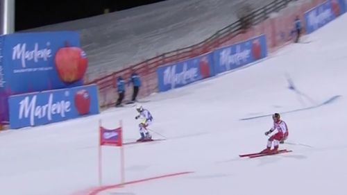 Marcel Hirscher also takes on the parallel giant of Alta Badia