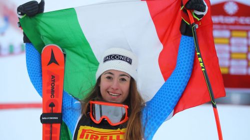 Sofia Goggia: "From half past I managed to give everything, I'm too happy"