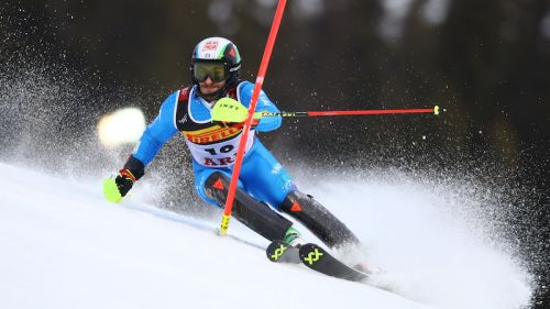 The blue slalom recovers Stefano Gross: first days on skis, at the Stelvio together with Innerhofer