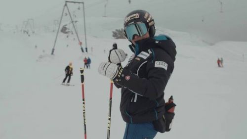 Lara Gut back on the skis