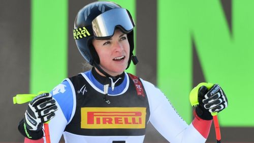 Lara Gut the fastest in the second test of Are