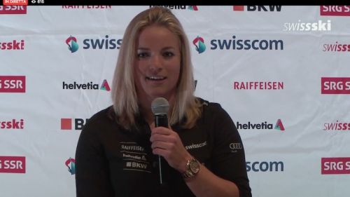 Lara Gut in press conference on Facebook: '' Never been so good, but I'm sorry '
