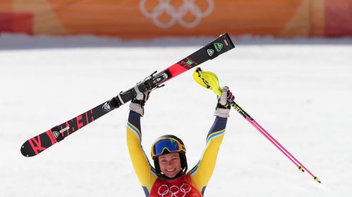 Mikaela Shiffrin clamorosamente giù dal podio olimpico dello slalom di Yongpyong, oro a Frida Hansdotter
