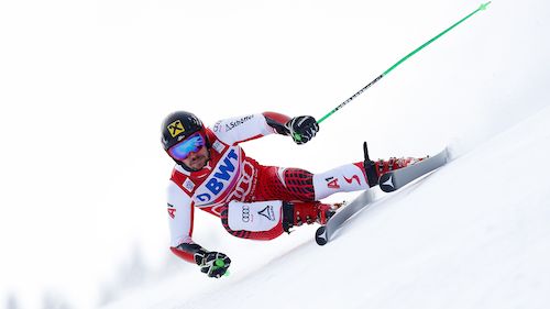 Marcel Hirscher triumphs for the fourth time in the giant Adelboden