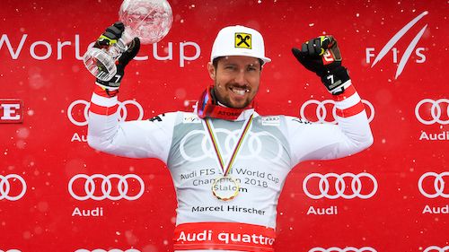 The starting list of the Levi men's slalom: Yule with the number 1, Hirscher with the 3, Kristoffersen with the 5