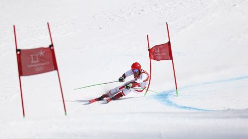 Marcel Hirscher dominates the first run of the giant of Kranjska Gora