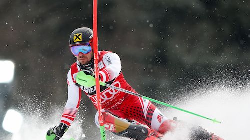 Marcel Hirscher triumphs for the fifth time in the slalom in Zagreb