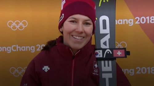 Wendy Holdener in testa alla prima manche dello slalom olimpico di Yongpyong, quarta Mikaela Shiffrin