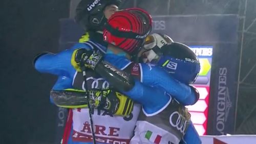 Italy bronze in the Team Event of the Worlds of Are! Gold to Switzerland, silver to Austria