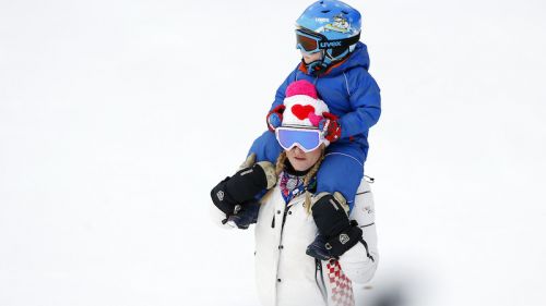 Janica Kostelic became a mother!