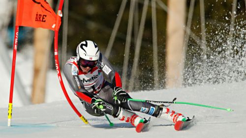 Henrik Kristoffersen gold in the giant of the World of Are