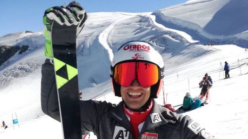 Roland Leitinger back on skis